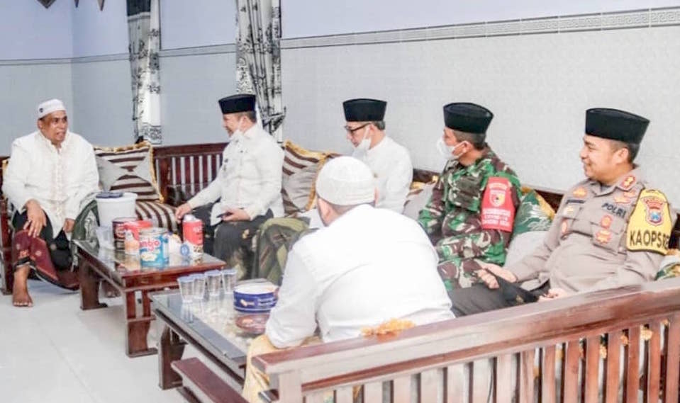 Bupati-Wabup dan Forkopimda Jember Silaturahim ke Keluarga Besar (Alm) Habib Sholeh